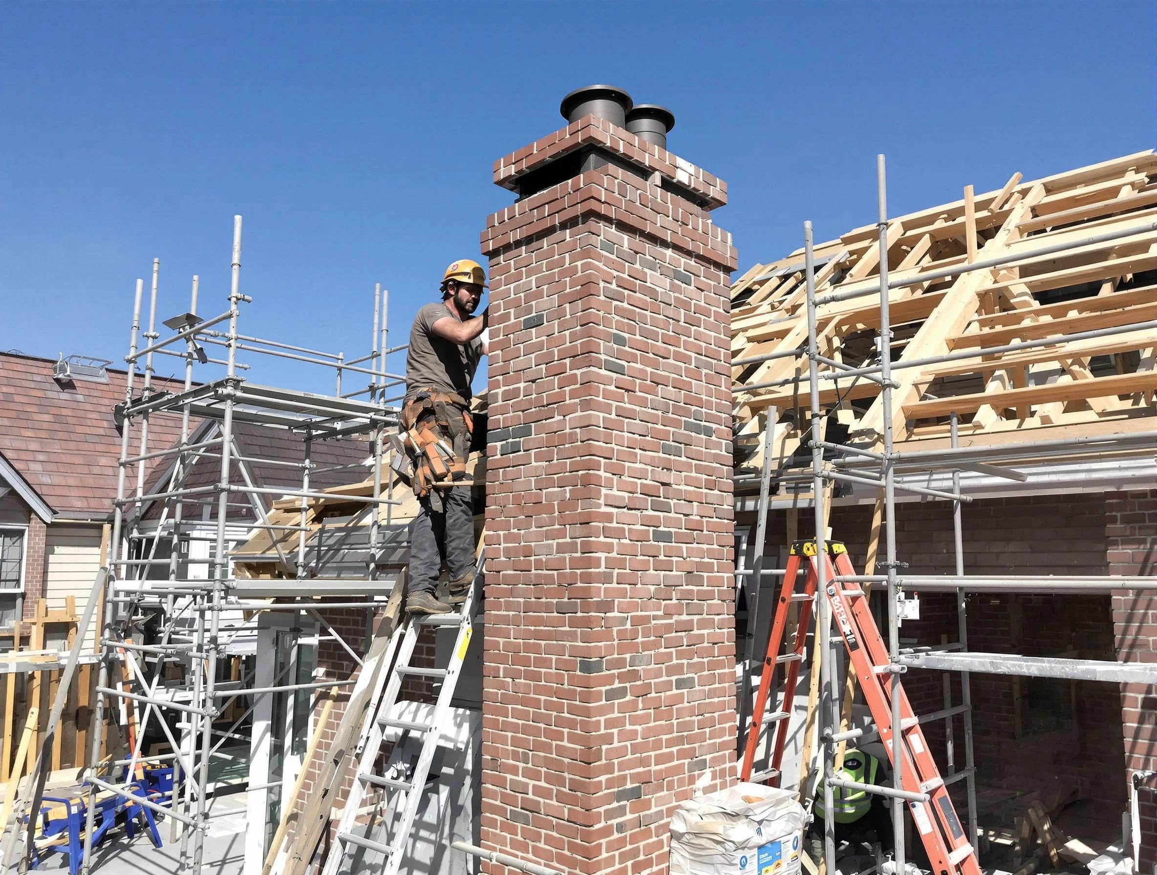 New chimney installation completed by Edgewood Chimney Sweep in Edgewood, NM