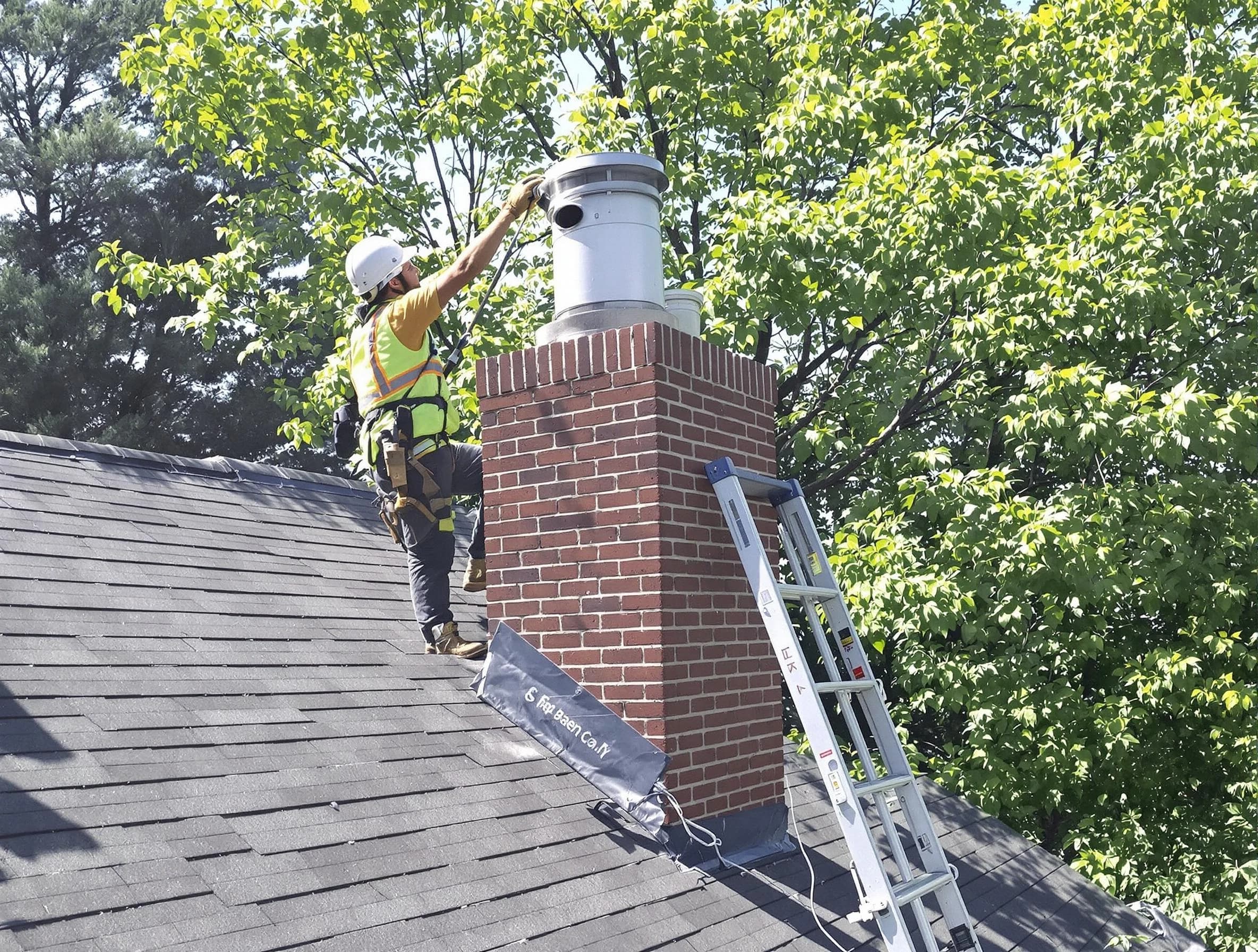 Chimney liner inspection by Edgewood Chimney Sweep in Edgewood, NM
