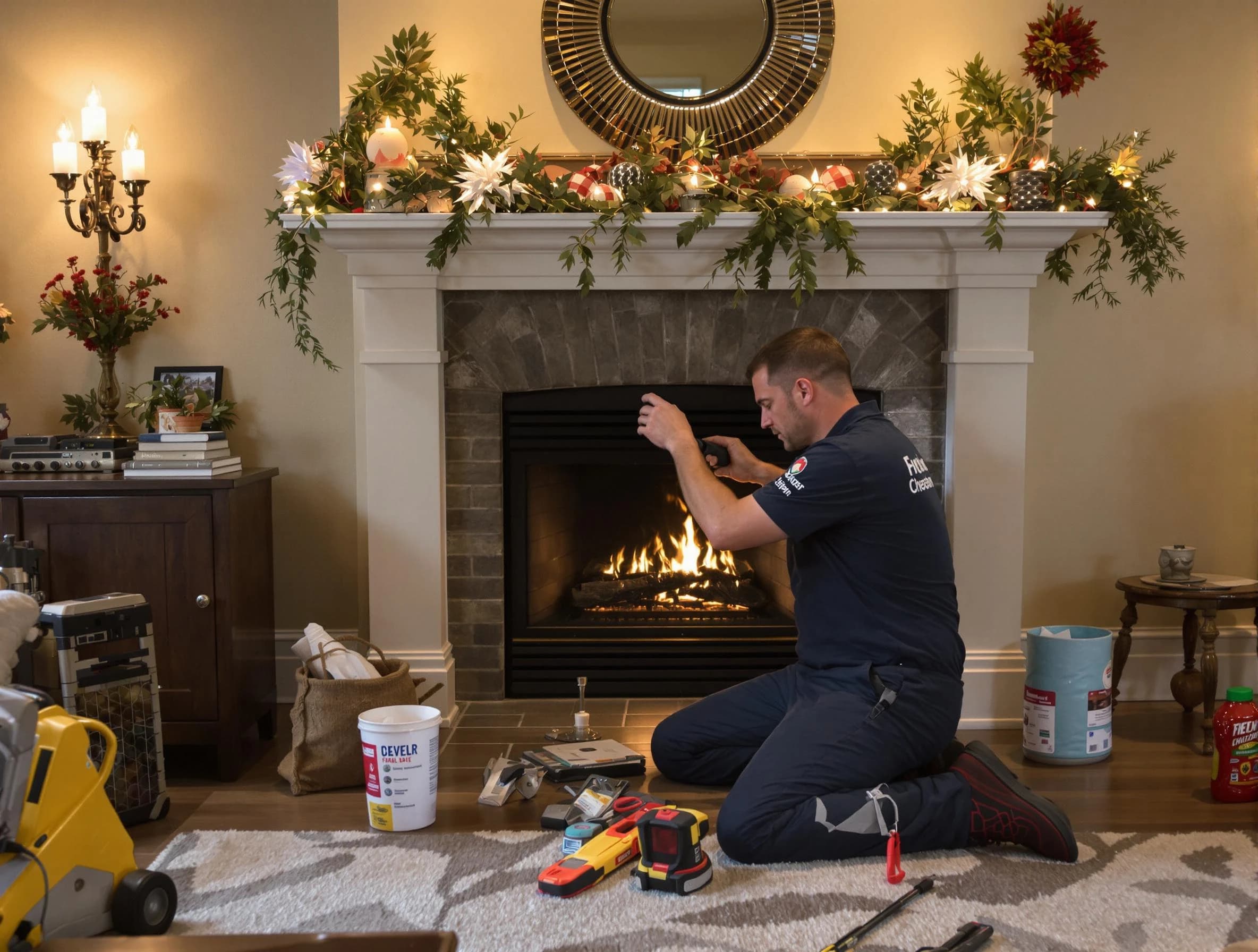 Edgewood Chimney Sweep offering fireplace maintenance services in Edgewood, NM