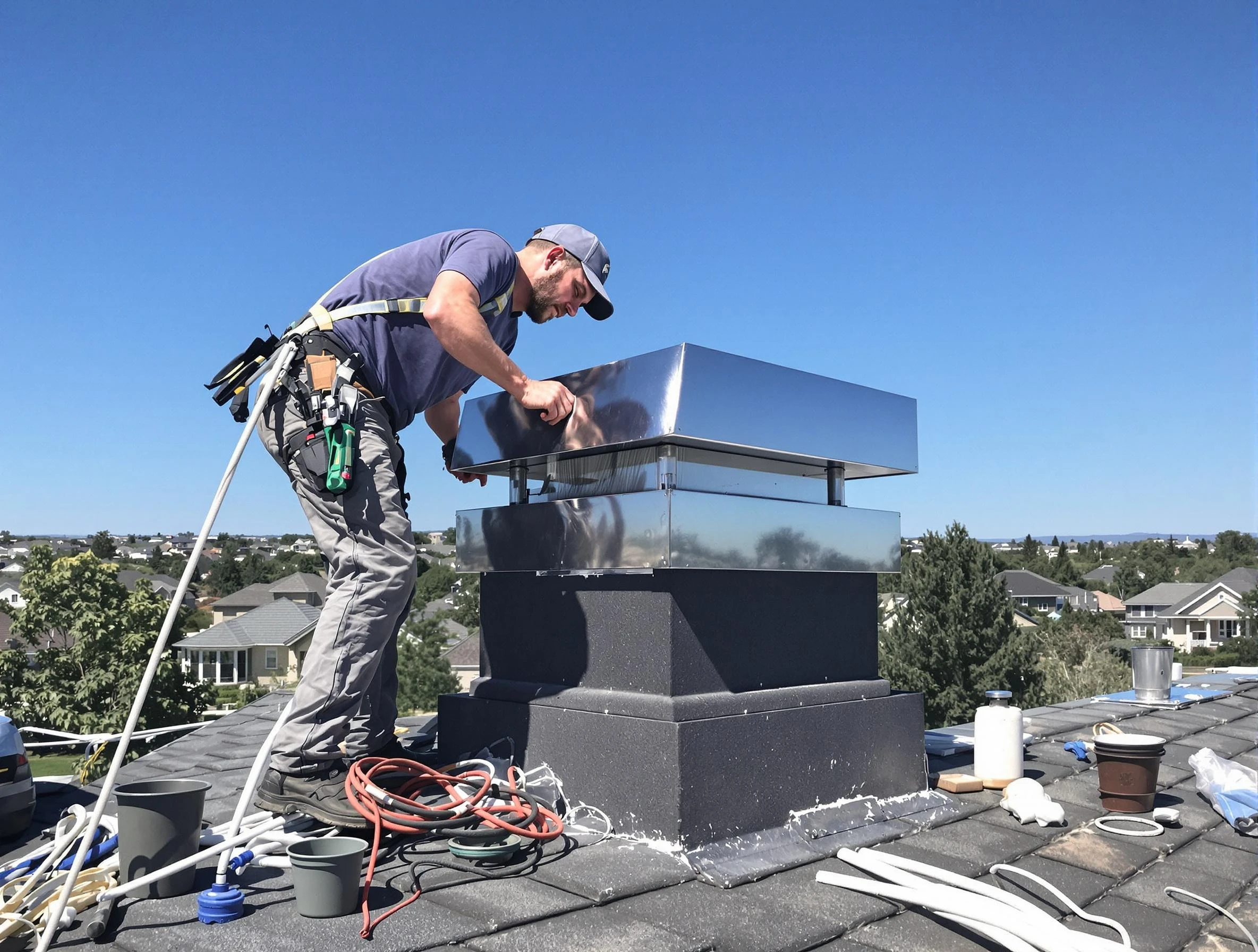 Chimney Cap Services in Edgewood