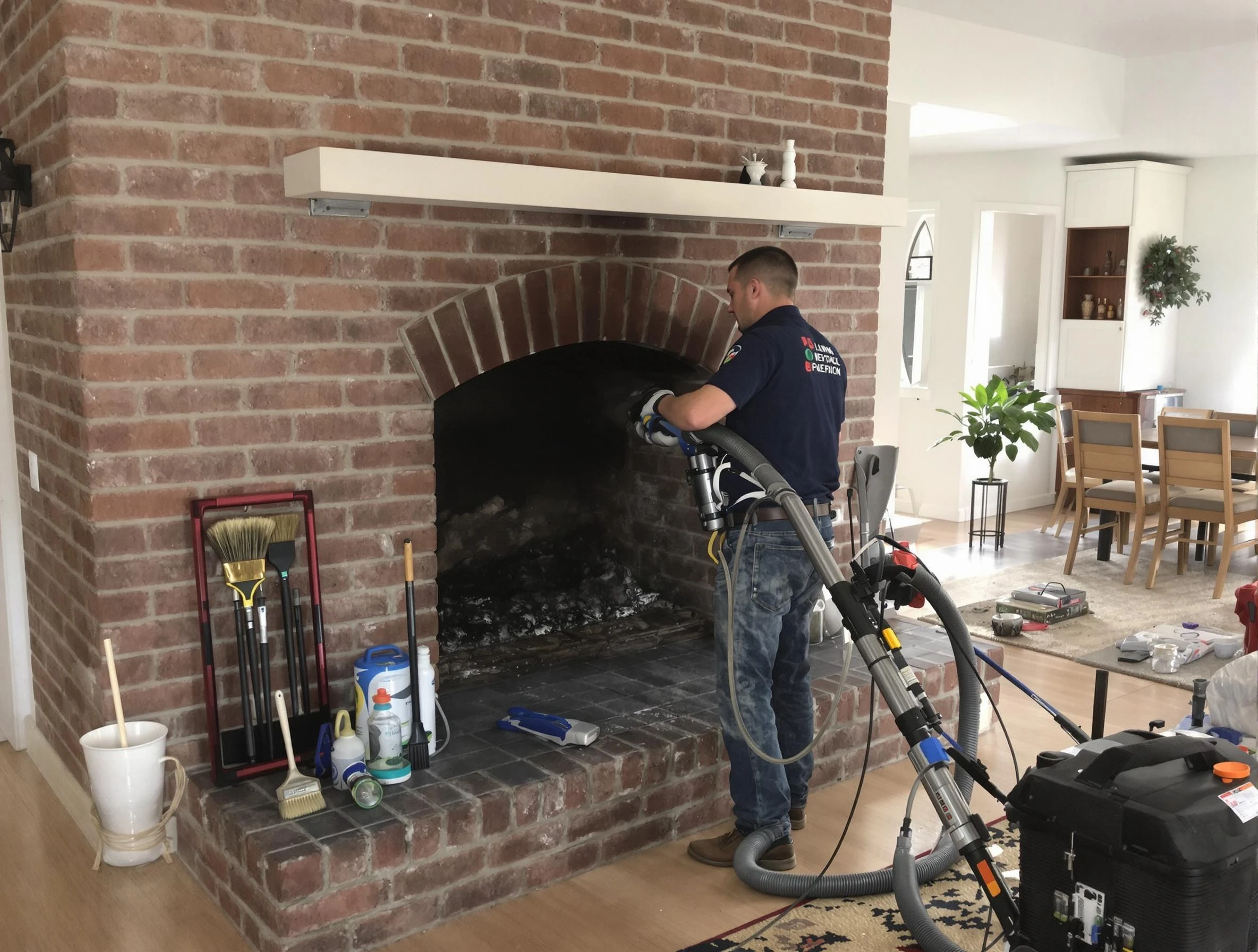 Chimney Cleaning in Edgewood