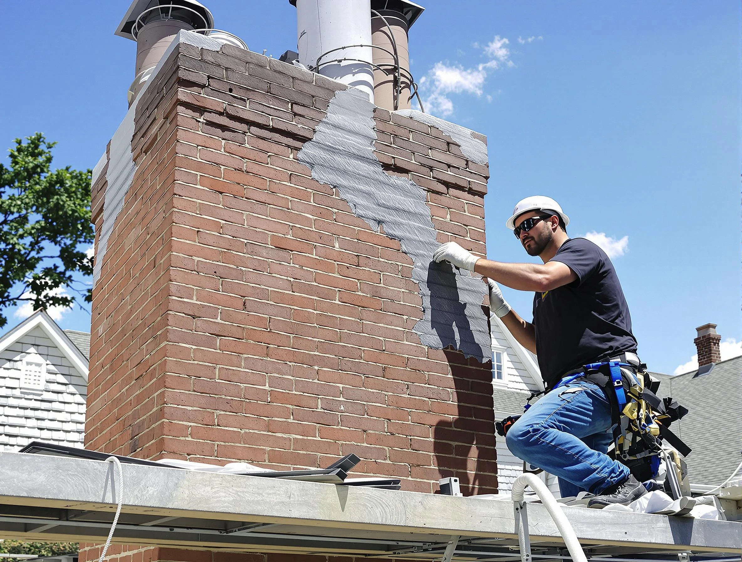Chimney Restoration in Edgewood